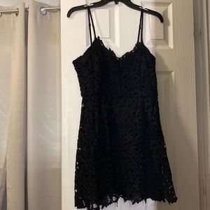 Black Thin Strap Francesca’s Dress